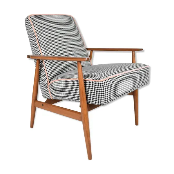 Fauteuil « Fox », conçu par H.Lis, totalement restauré, années 1970