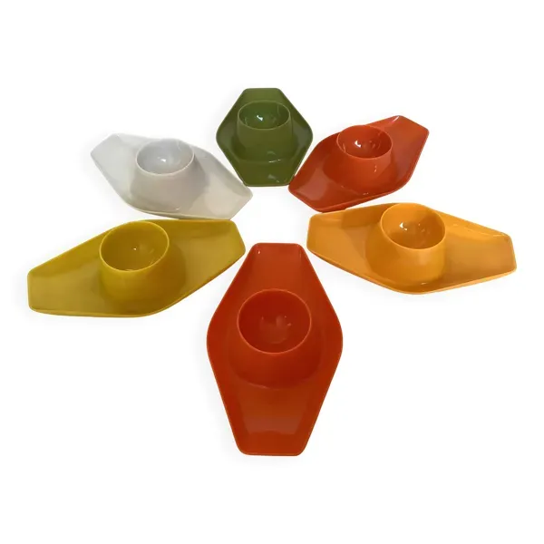 6 coquetiers, années 70