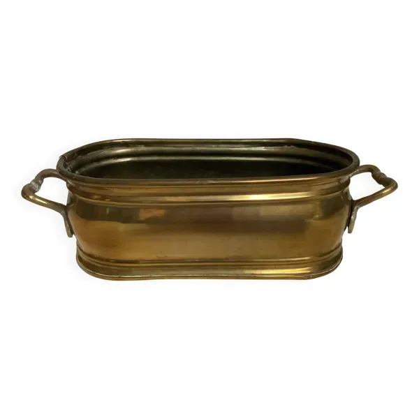 Jardinière vide poche en laiton