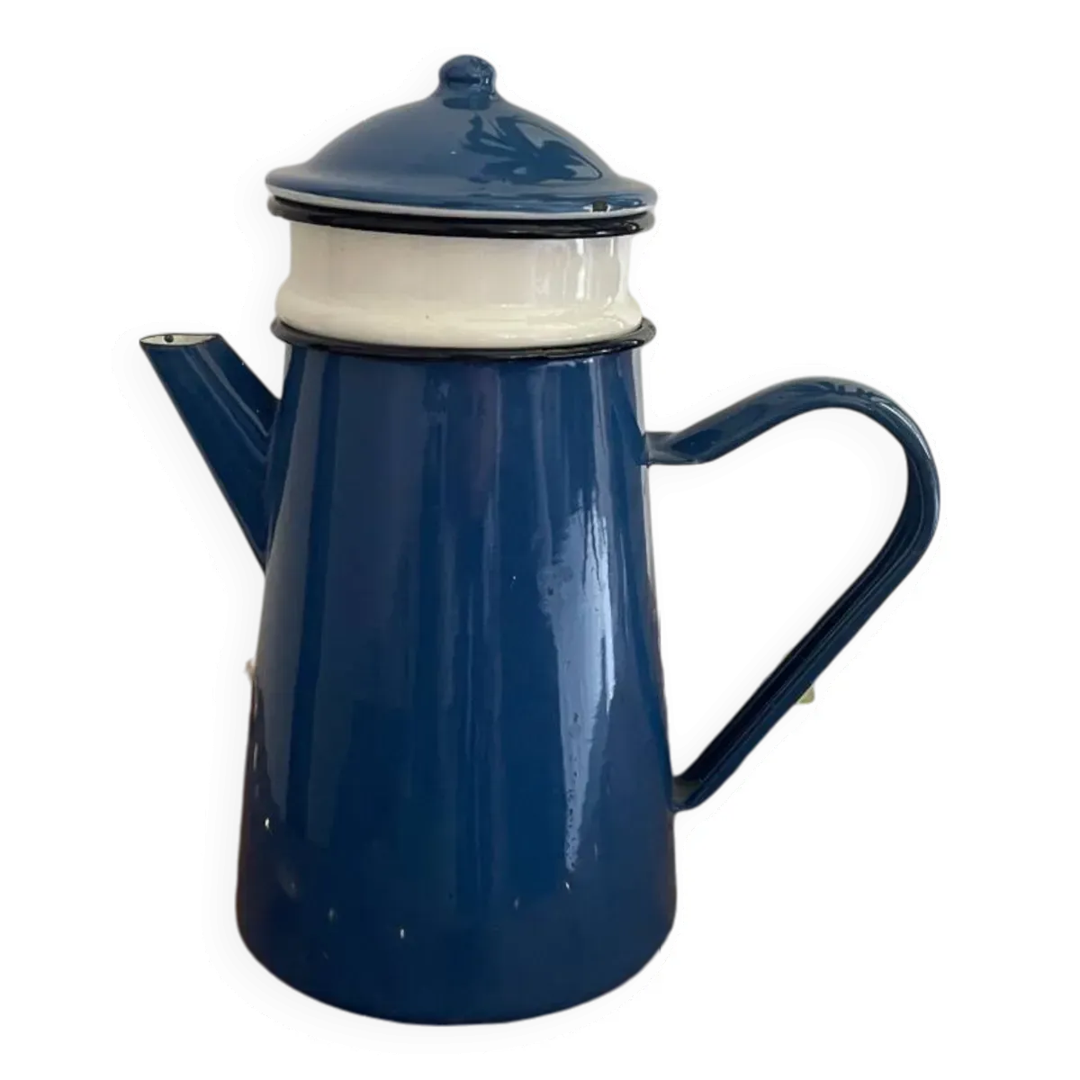 Cafetière tôle émaillée