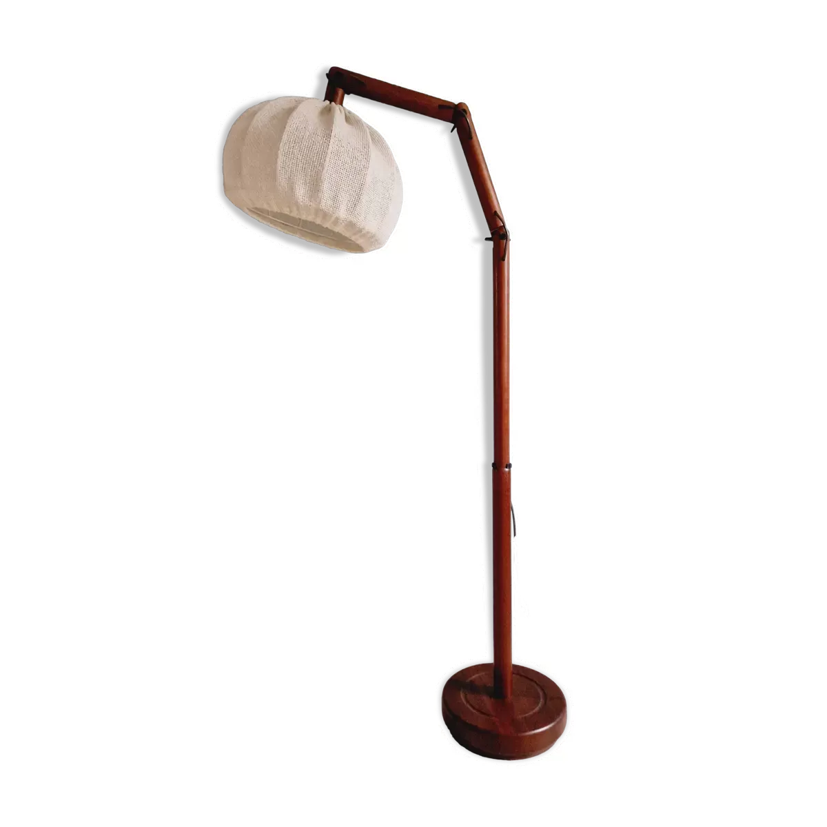 Lampadaire scandinave en teck, années 70