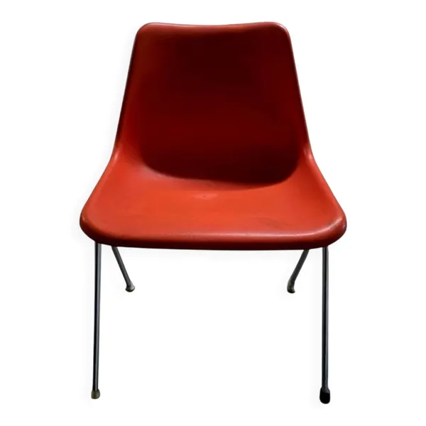 Chaise Sauter Genève - Orange - Circa 1970