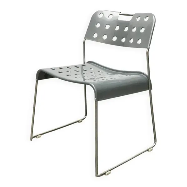 Chaise postmoderne Omkstack Space Age par Rodney Kinsman pour Bieffeplast