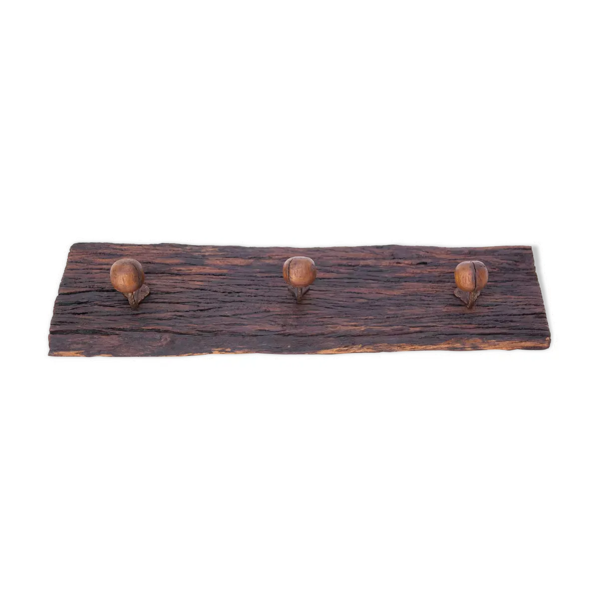 Porte-manteau vintage, bois flotté