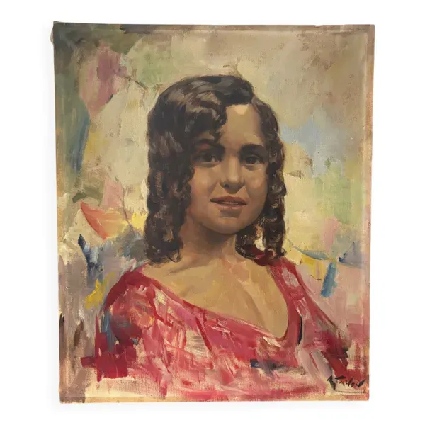 Portrait de jeune fille