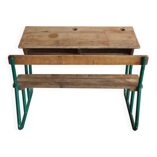 Bureau d'écoliers deux places
