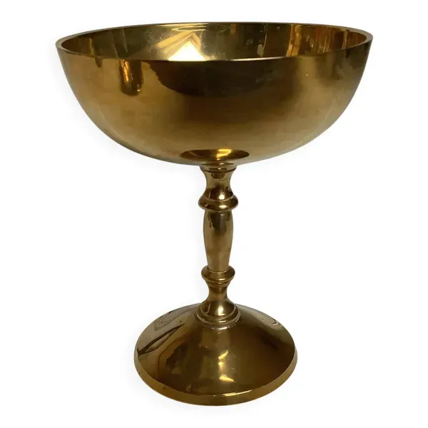 Vide poche baguier calice en laiton