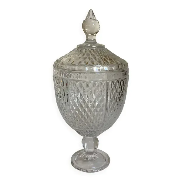 Grande bonbonnière pointe de diamant