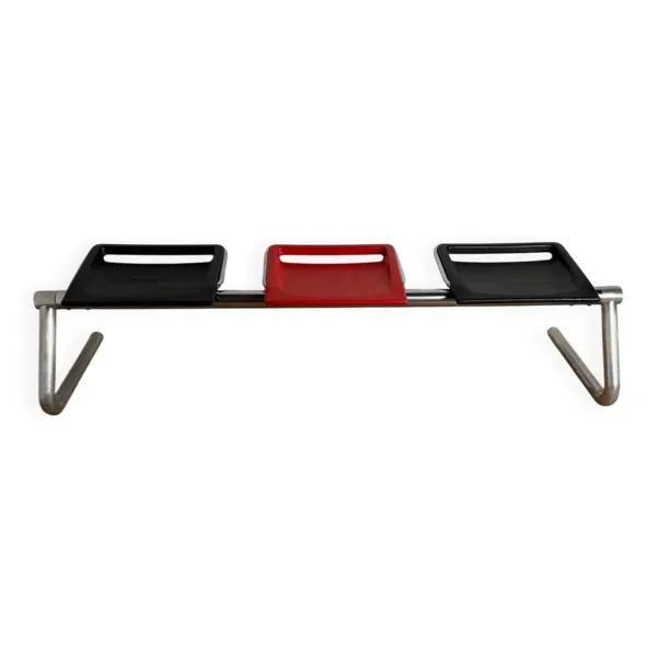 Banc 3 places FERFOR – design Estudi Cread, années 1980