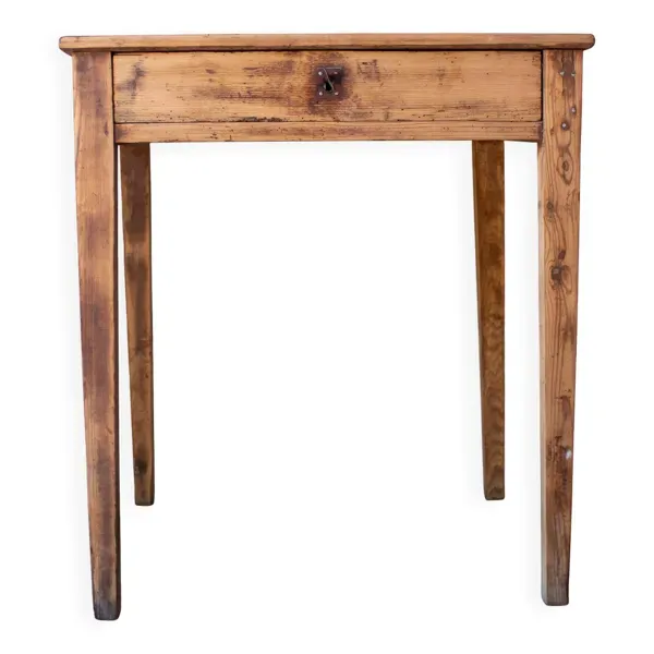 Petit bureau vintage bois massif