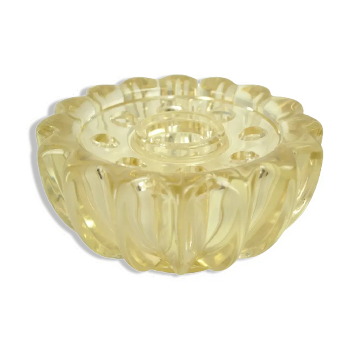 Pique fleurs Art Déco P. d'Avesn jaune