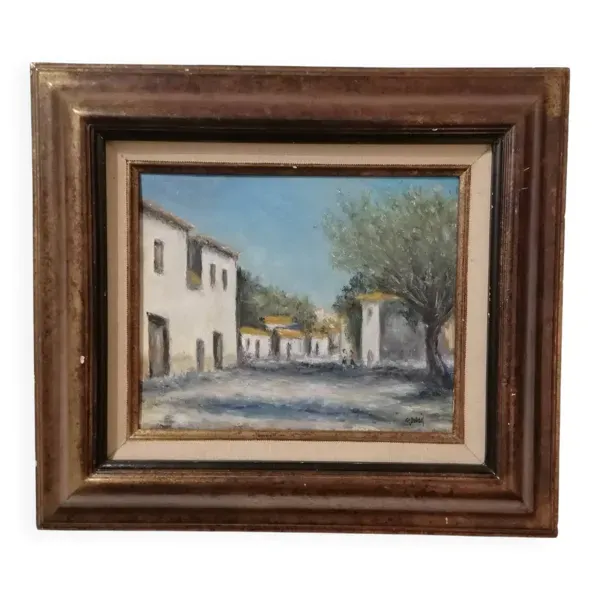 Peinture huile sur toile Raphaël Dubois