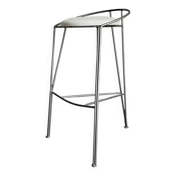Tabouret de bar « lune d’argent » par Pascal mourgue pour Fermob