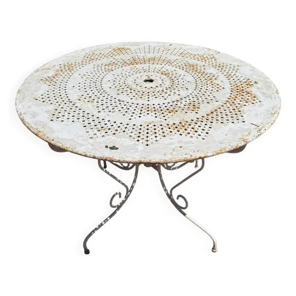 Table de jardin des années 50 France