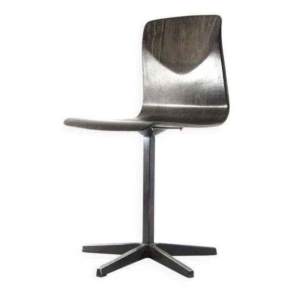 Chaise en contreplaqué vintage des années soixante Pagholz