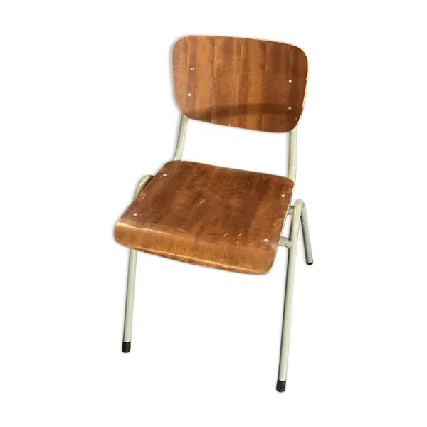 Lot de 14 chaises d’école scandinaves