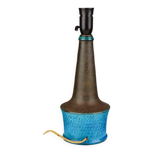 Lampe de table Nils Kahler en céramique Herman A. Kähler, Danemark, 1960 signée