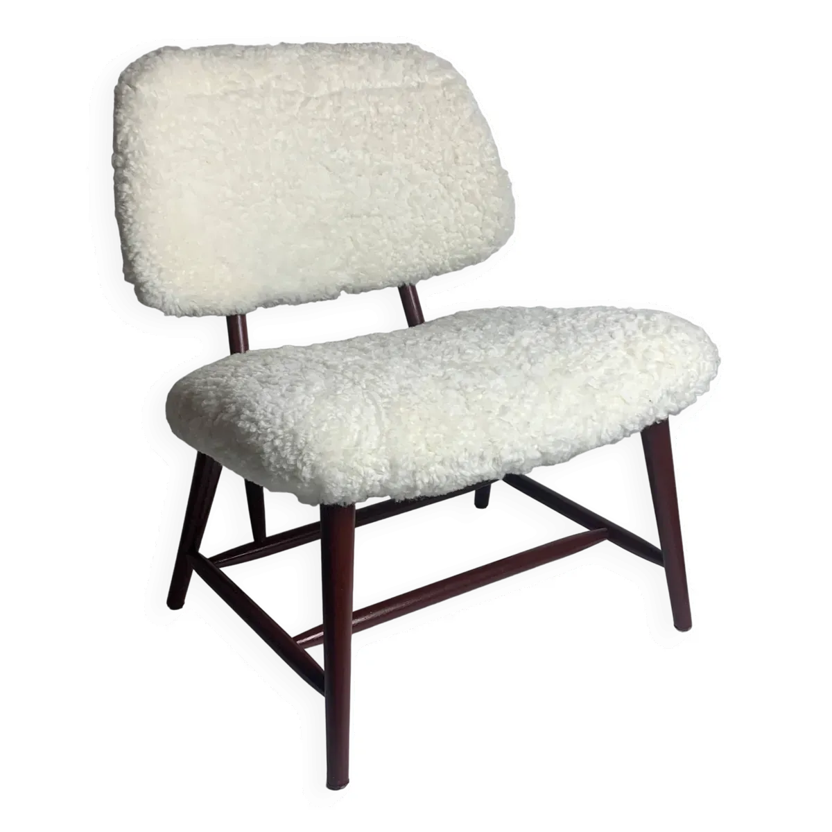 Fauteuil scandinave suédois du milieu du siècle par Alf Svensson, Modèle Teve, 1950