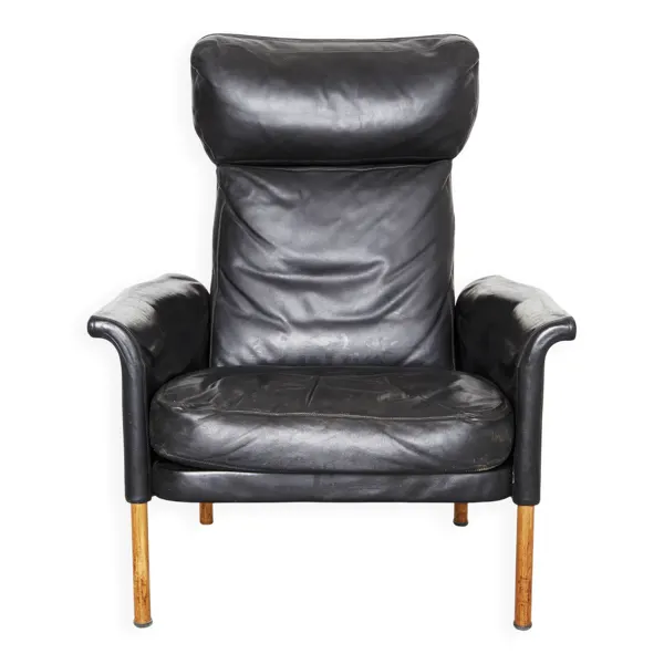 Fauteuil à dossier haut Hans Olsen pour C.S. Møbler