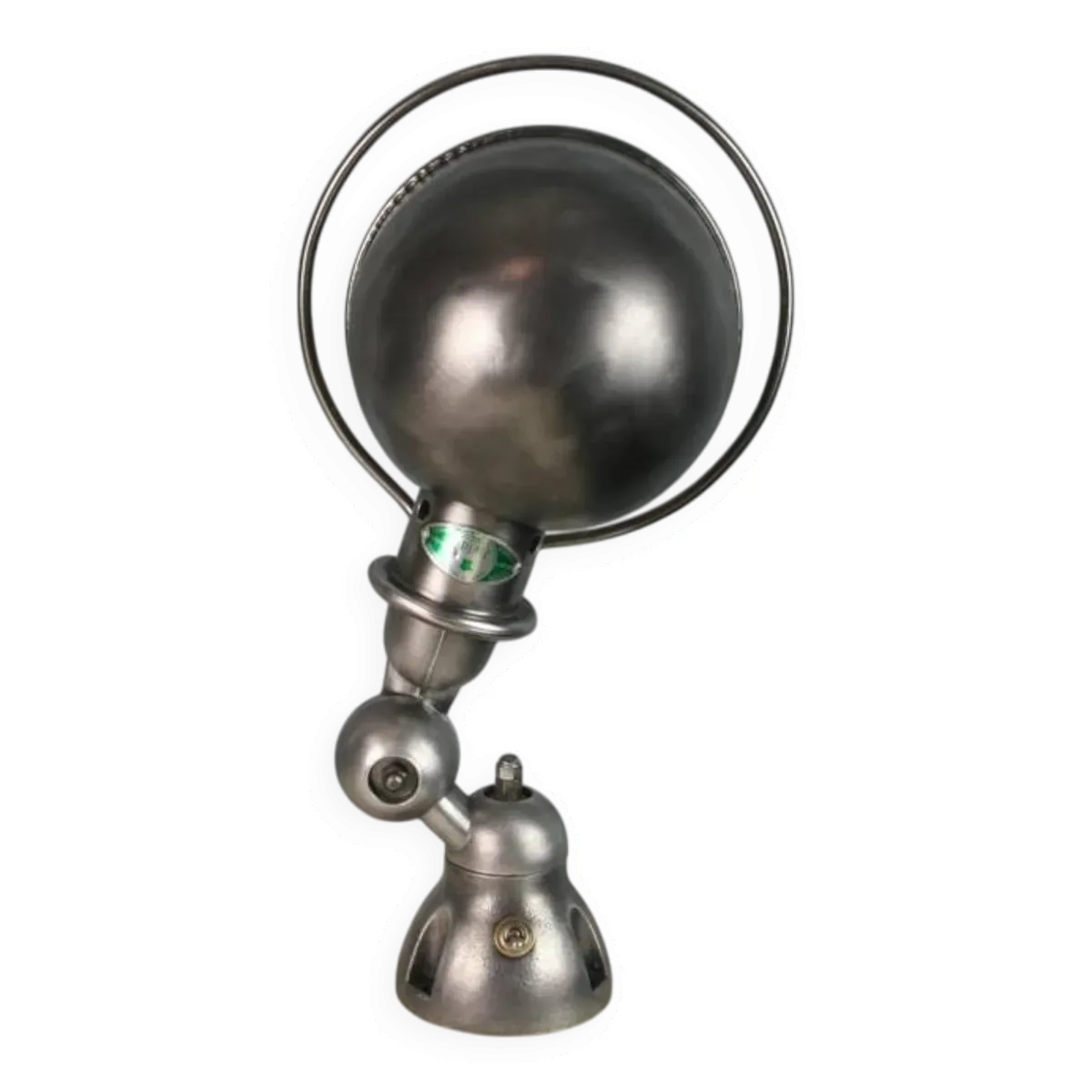 Lampe applique Jieldé graphite industriel Jean Louis Domecq