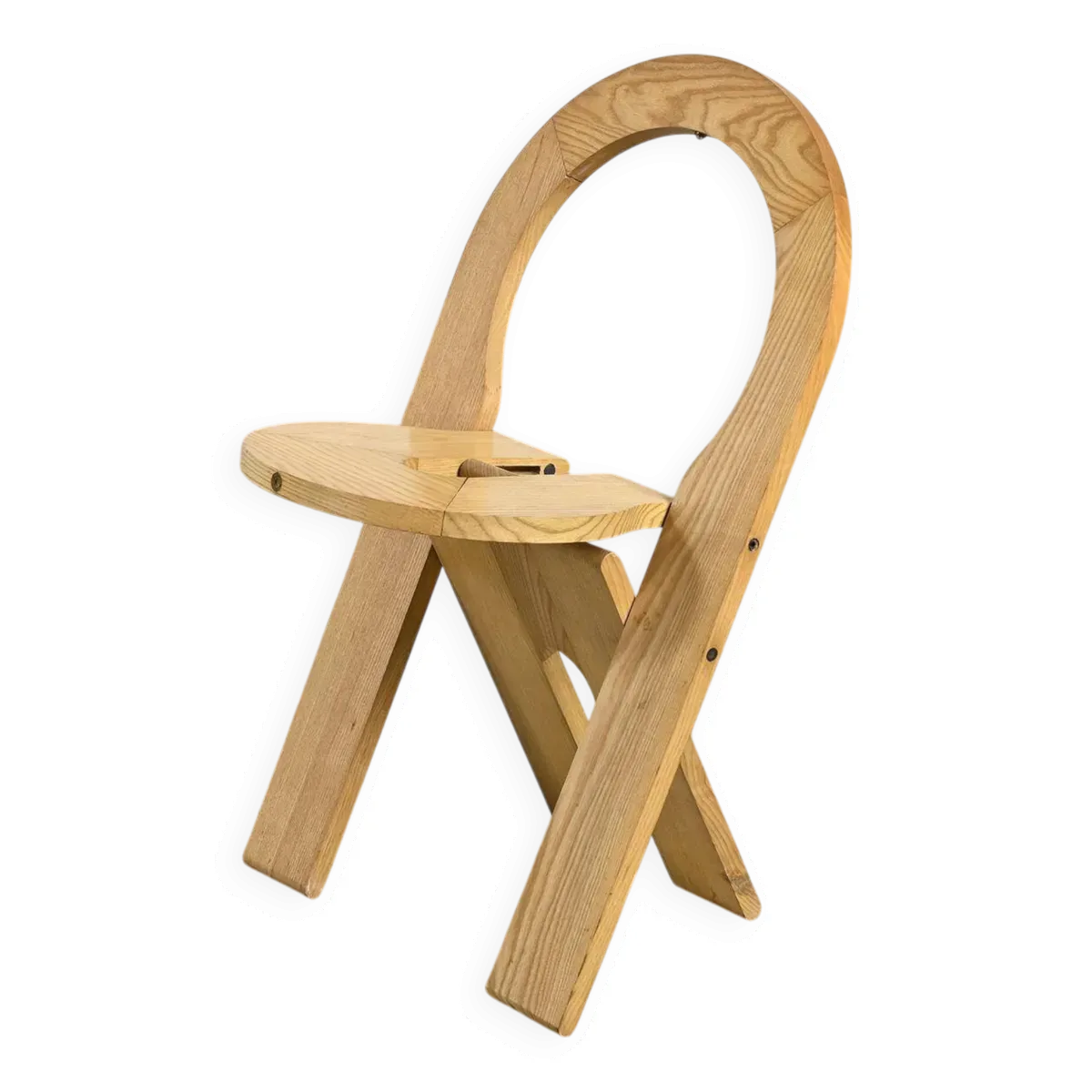 Chaise vintage pliante par Roger Tallon, Sentou vers 1978