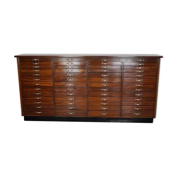 Meuble de métier d'horloger à tiroirs