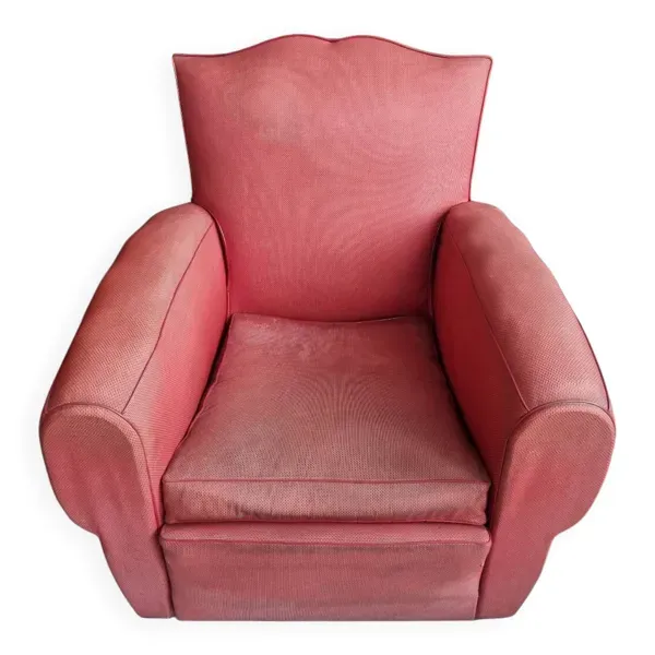 Ancien fauteuil club moustache