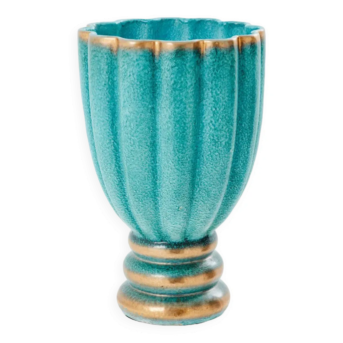 Gabriele Bicchioni grand vase Italien céramique vers 1930