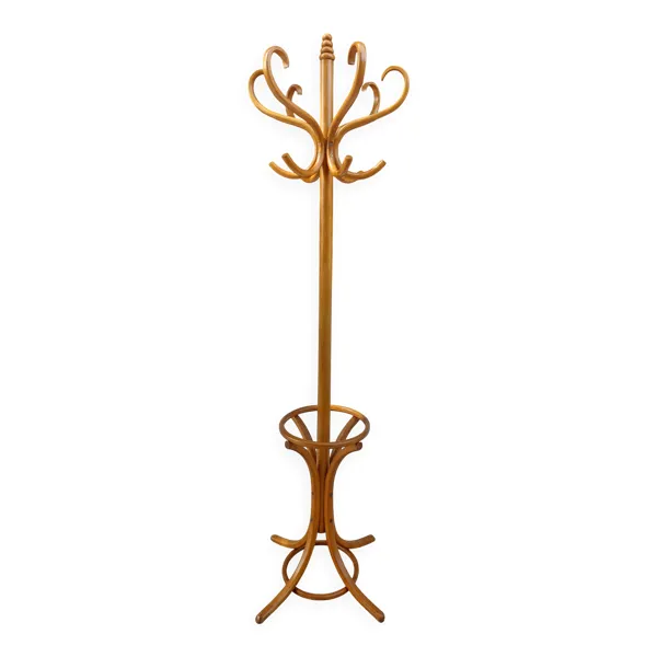 portemanteau perroquet, bois massif