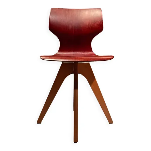 Chaise Flototto - Pagholz vintage 1960