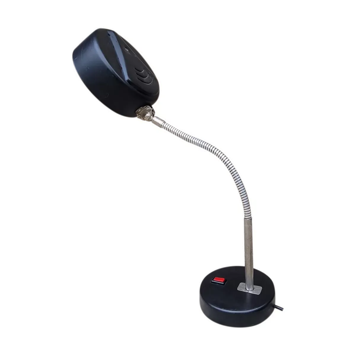 Lampe de bureau industrielle Bauhaus, métal, vintage,  années 50