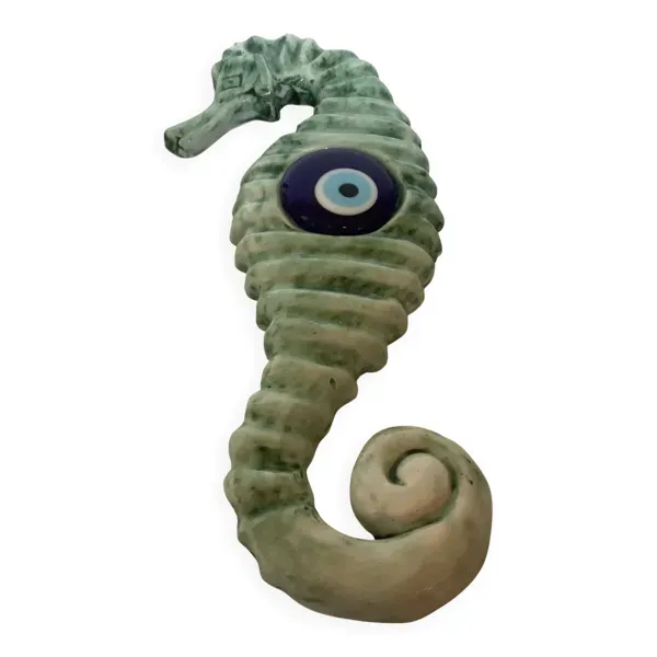 Hippocampe en céramique