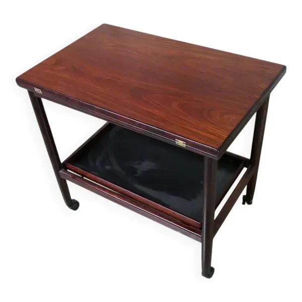 Table/Desserte Danoise par Grete Jalk pour P. Jeppesen - Vintage 1960 1970