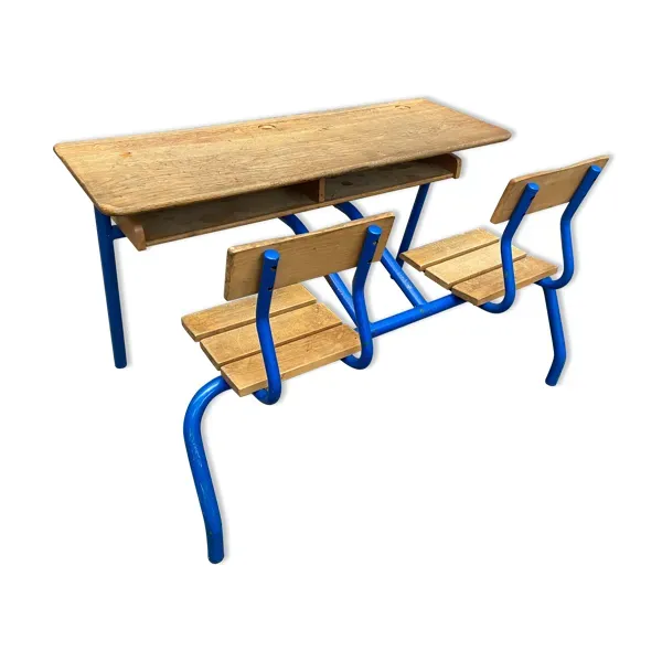 Bureau d'écolier vintage