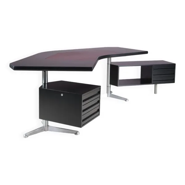 Bureau Osvaldo Borsani des années 1950 pour Tecno Milano, Italie