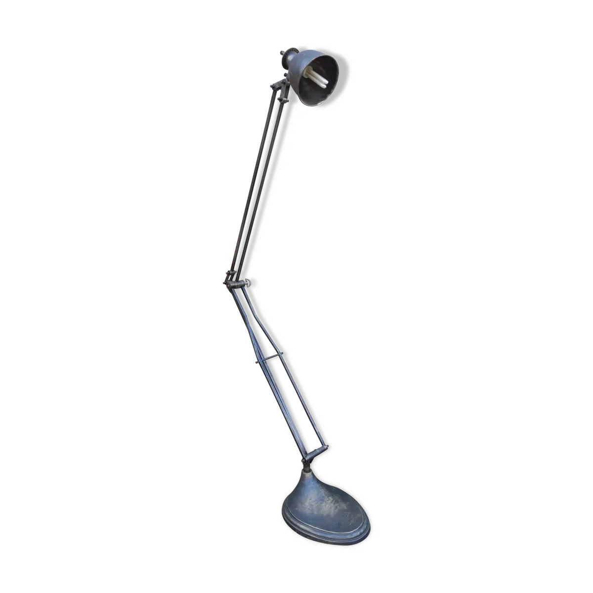 Lampadaire vintage industriel