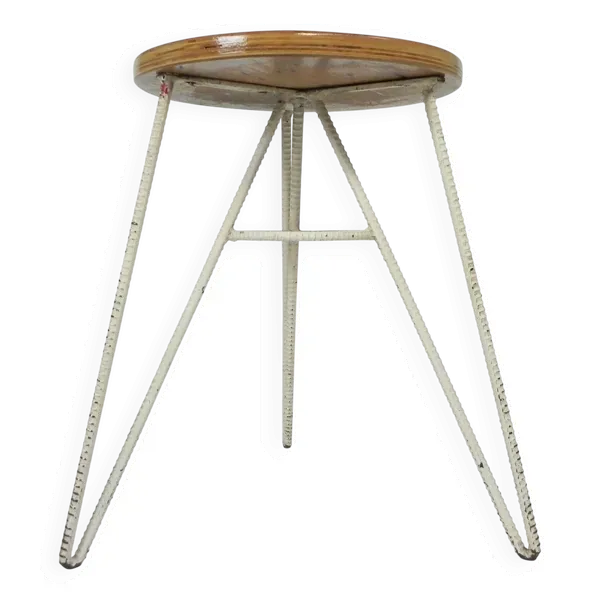 Tabouret industriel, années 1950
