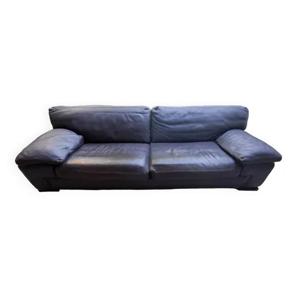 Canapé cuir marron roche bobois