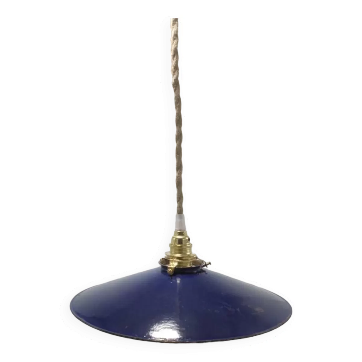 Suspension en tôle émaillée