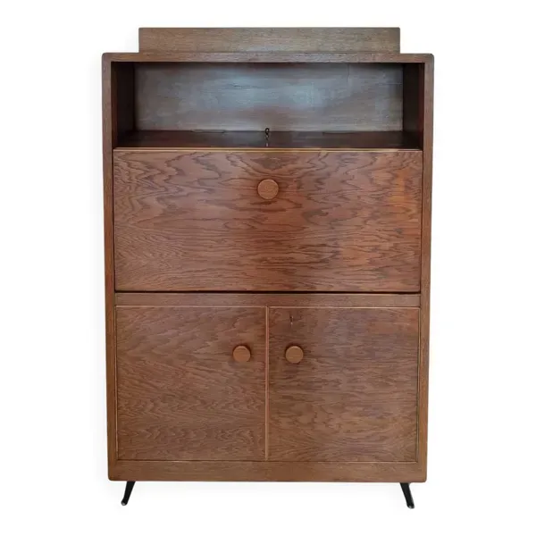 Meuble secrétaire Art Déco École d'Amsterdam Eshuis & co