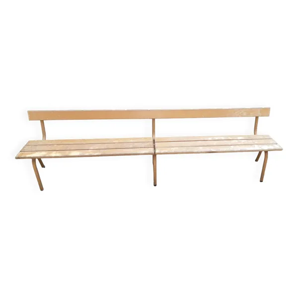 Banc d'école maternelle