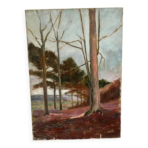 Paysage de Vernon du XXeme siècle