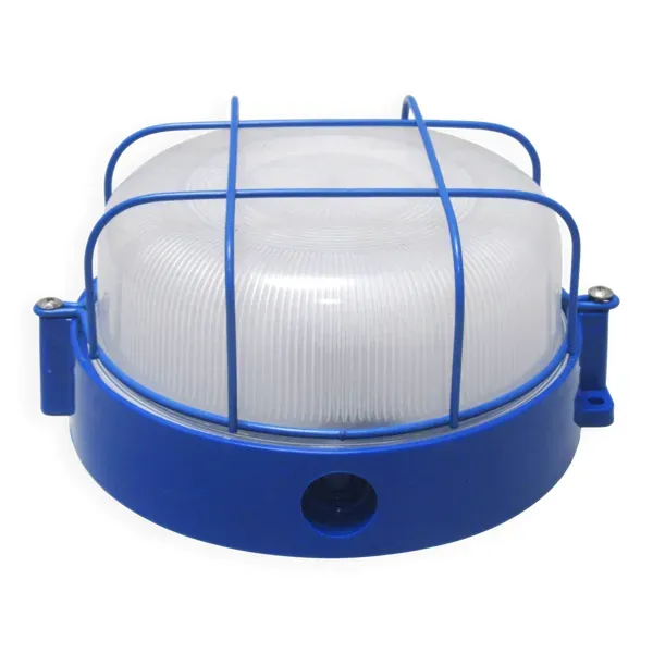 Applique ou plafonnier industriel bleu