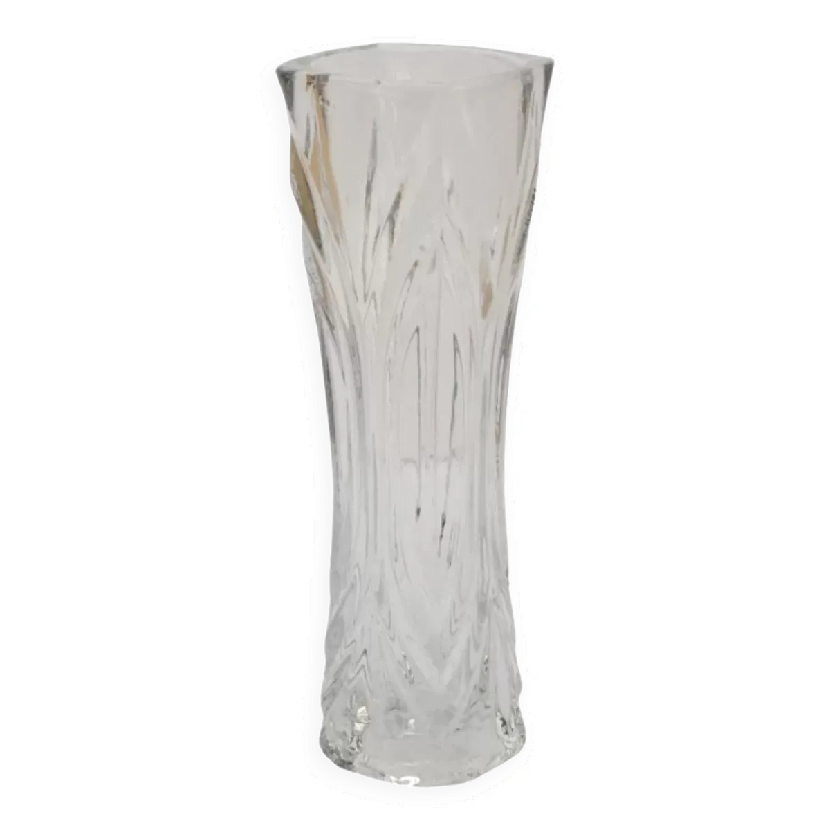 Vase en cristal, Cristal D'Arques, France, années 1970.