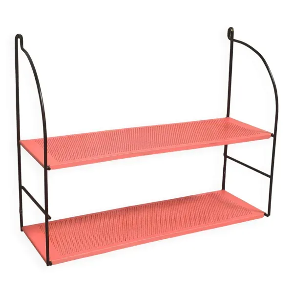 etagere  vintage tole  perforé
