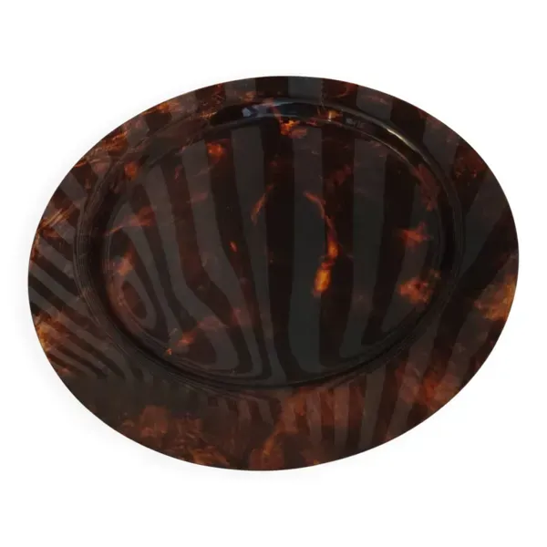 Plateau écaille tortue