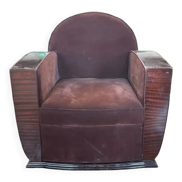 Fauteuil club art deco