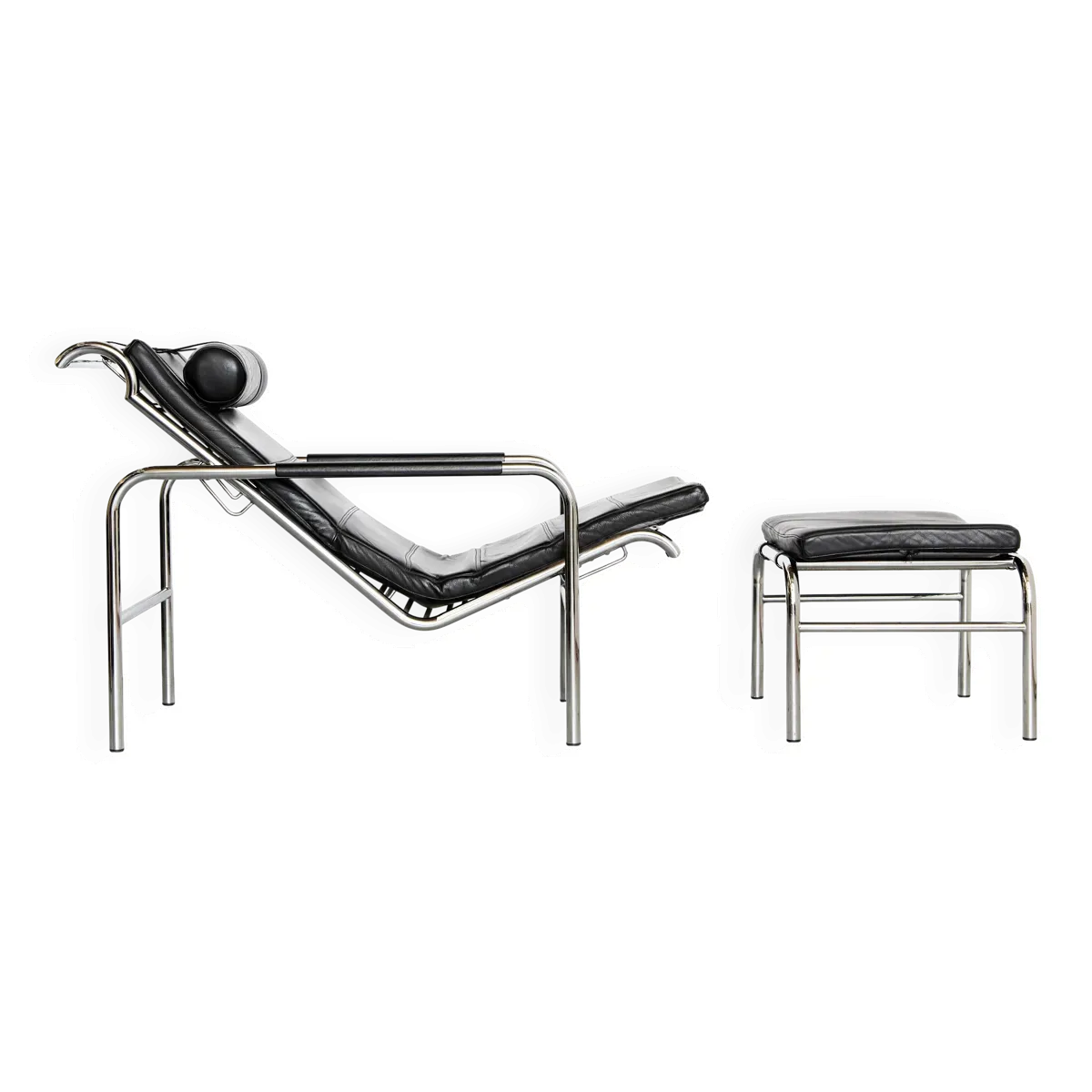 Chaise longue et ottoman Gabriele Mucchi ''Genni'' pour Zanotta