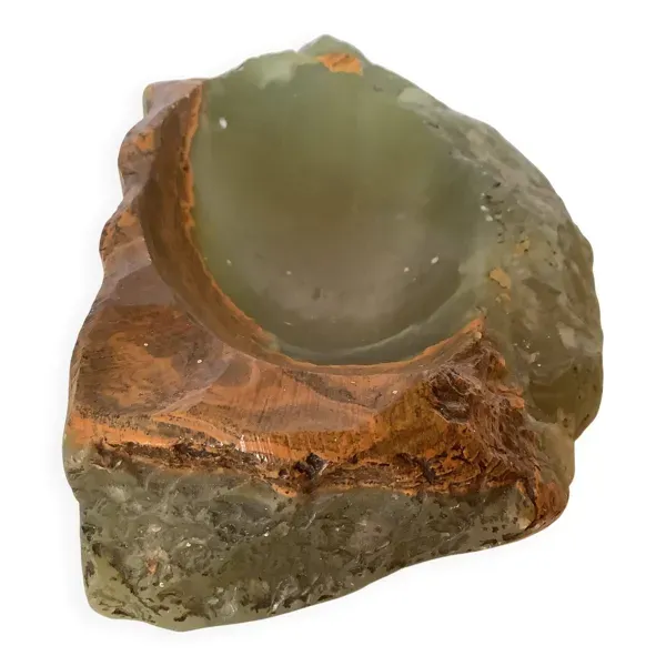 Vide poche cendrier onyx vert