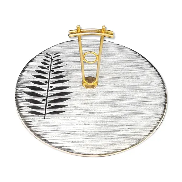 Plateau en ceramique, manufacture de salins les bains.